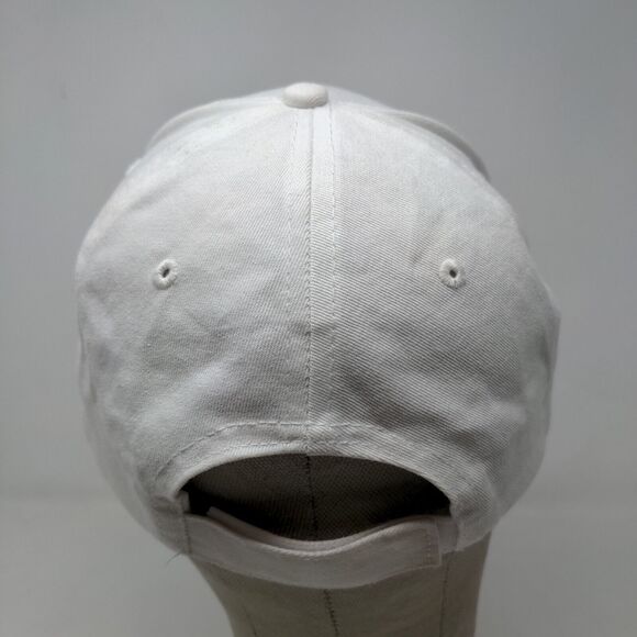 Lucky 7 USA Men's Strapback Hat White Adjustable Ocean City New Jersey - Picture 8 of 13
